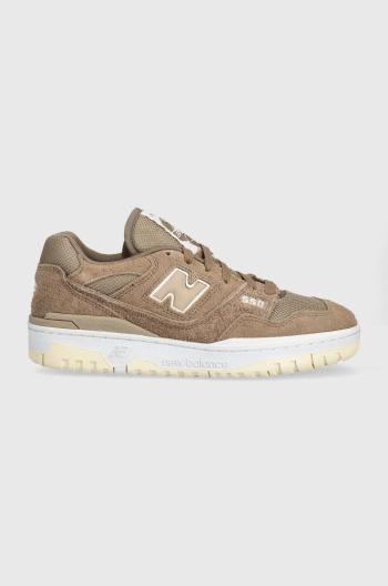 Sneakers boty New Balance BB550PHA zelená barva