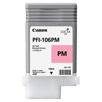 CANON PFI-106 - originální cartridge, foto purpurová, 130ml