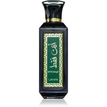 Lattafa Ente Faqat parfémovaná voda unisex 100 ml