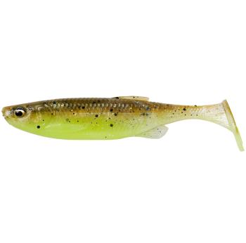 Savage gear gumová nástraha fat minnow t tail bulk green pearl yellow - 13 cm 20 g