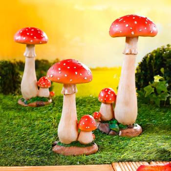 Die moderne Hausfrau Dekorace Muchomůrka, 25 cm