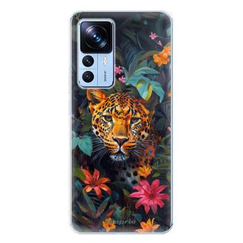 Odolné silikonové pouzdro iSaprio - Flower Jaguar - Xiaomi 12T / 12T Pro