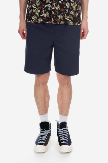 Bavlněné šortky A.P.C. Short Terry tmavomodrá barva, COGBM-H10129 MARINE