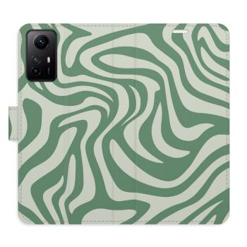 Flipové pouzdro iSaprio - Zebra Green 02 - Xiaomi Redmi Note 12S