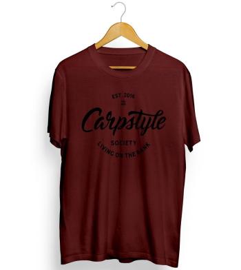 Carpstyle tričko t shirt 2018 burgundy-velikost xxl