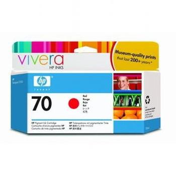 HP 70 C9456A červená (red) originální cartridge