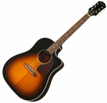 Epiphone J-45 EC Studio Vintage Sunburst Elektroakustická kytara Dreadnought