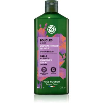 Yves Rocher Boucles šampon pro kudrnaté a vlnité vlasy with organic flax 300 ml