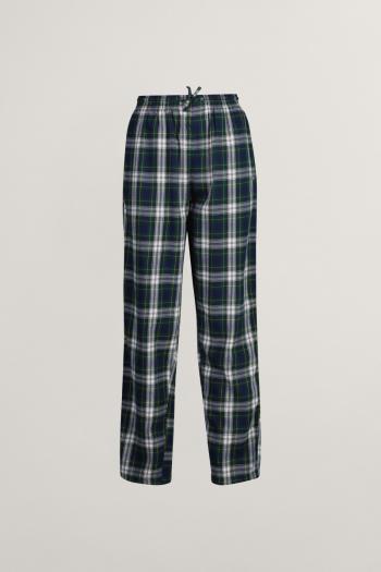 PYŽAMOVÉ KALHOTY GANT FLANNEL CHECK PAJAMA PANTS NAVY