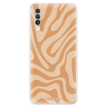 Odolné silikonové pouzdro iSaprio - Zebra Orange - Samsung Galaxy A50