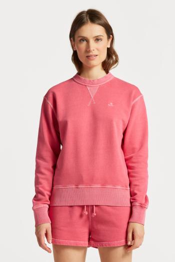 MIKINA GANT SUNFADED C-NECK SWEAT MAGENTA PINK