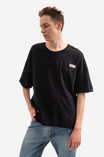 Bavlněné tričko Alpha Industries černá barva, 118532.649-black