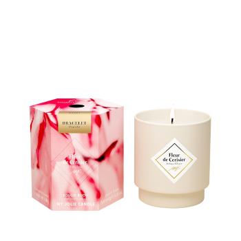 My Jolie Candle Vonná svíčka 36h s náramkem Gold Les Surprenantes Třešňový květ 320278