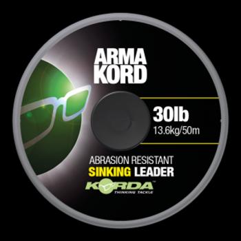 Korda šoková šňůra arma kord sinking braid 50 m - 30 lb