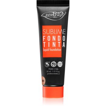 puroBIO Cosmetics Sublime tekutý make-up odstín 05 30 ml