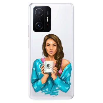 Odolné silikonové pouzdro iSaprio - Coffe Now - Brunette - Xiaomi 11T / 11T Pro