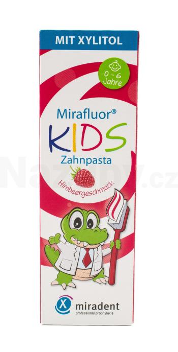 Miradent Mirafluor Kids Raspberry dětská zubní pasta 75 ml