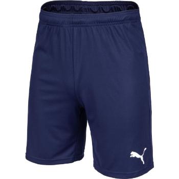 Puma TEAM GOAL 23 KNIT SHORTS Pánské kraťasy, tmavě modrá, velikost