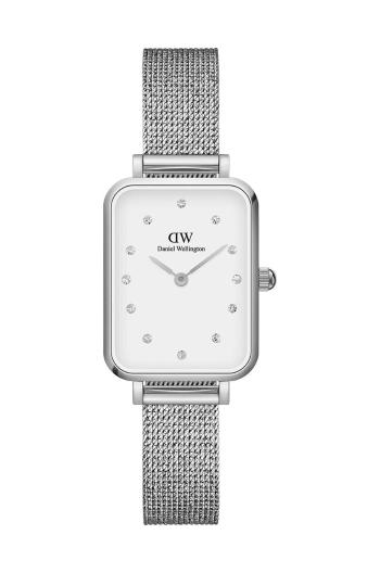 Hodinky Daniel Wellington Quadro 20x26 stříbrná barva