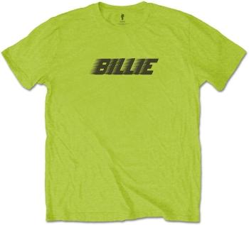 Billie Eilish Tričko Racer Logo & Blohsh Unisex Lime Green S