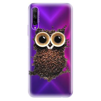 Odolné silikonové pouzdro iSaprio - Owl And Coffee - Honor 9X Pro