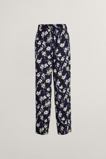 KALHOTY GANT REL FLORAL PULL ON PANTS EVENING BLUE