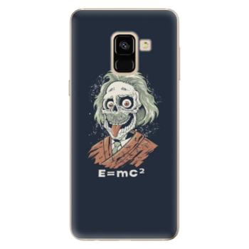 Odolné silikonové pouzdro iSaprio - Einstein 01 - Samsung Galaxy A8 2018