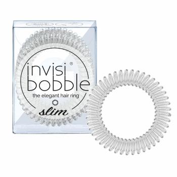 Invisibobble SLIM Crystal Clear gumička do vlasů 3 ks