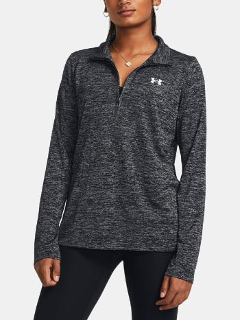 Under Armour Tech 1/2 Zip- Twist Triko Černá