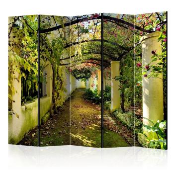 Paraván Romantic Garden Dekorhome 225x172 cm (5-dílný)