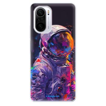 Odolné silikonové pouzdro iSaprio - Neon Astronaut - Xiaomi Poco F3