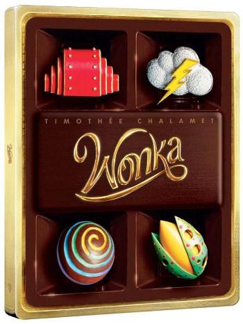 Wonka (4K UHD + BLU-RAY) - STEELBOOK (motiv Chocolate)