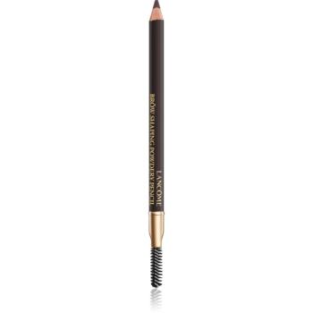 Lancôme Brôw Shaping Powdery Pencil tužka na obočí s kartáčkem odstín 08 Dark Brown 1.19 g