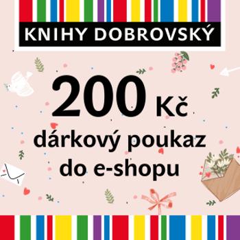 Valentýnská e-shopová dárková poukázka 200 Kč