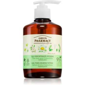 Green Pharmacy Marigold & Tea Tree Gel for Intimate Hygiene gel na intimní hygienu 370 ml