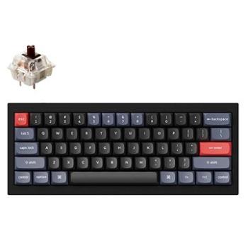 Keychron Q4 QMK TKL Carbon Black Gateron G Pro Mechanical Brown - US (Q4-C3)