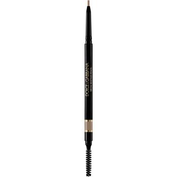 Dolce&Gabbana Brow Restyler Pencil tužka na obočí s kartáčkem odstín 01 Honey Blonde - Neutral Ash Beige 0.09 g