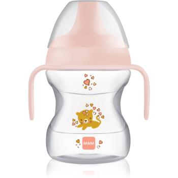 MAM Learn to Drink Cup tréninkový hrnek s držadly Girl 190 ml