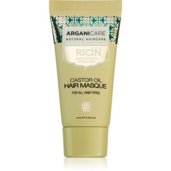 Arganicare Ricin Hair Growth Stimulator posilujicí maska pro slabé vlasy s tendencí vypadávat pro všechny typy vlasů 50 ml