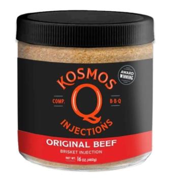 BBQ solný nálev Original Beef Brisket Injektion 460g Kosmo´s Q