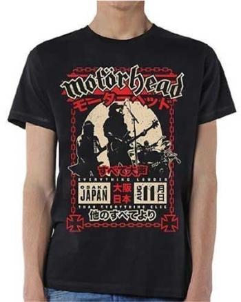 Motörhead Tričko Loud in Osaka Unisex Black XL