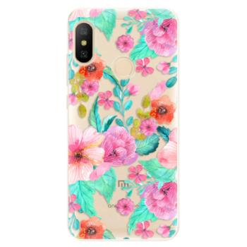 Odolné silikonové pouzdro iSaprio - Flower Pattern 01 - Xiaomi Mi A2 Lite