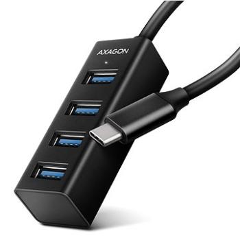 AXAGON HUE-M1C MINI Hub USB-C, metal (HUE-M1C)