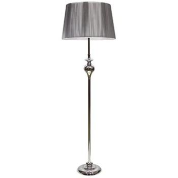 Stojací lampa GILLENIA 1xE27/60W/230V stříbrná (117885)