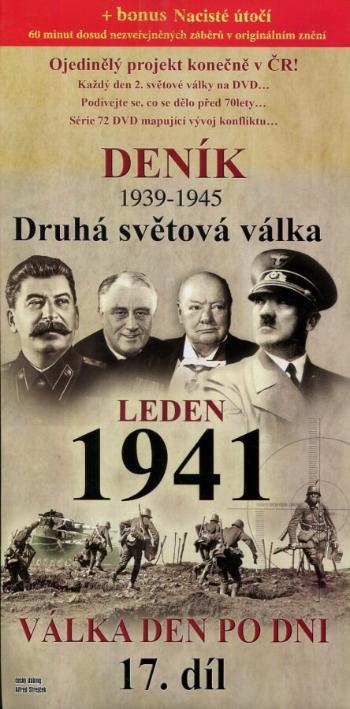 Deník 2. světové války (17. díl) - leden 1941 (DVD) (papírový obal)