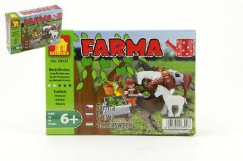 Teddies Dromader Farma 28302 Stavebnice 89ks v krabici 18,5x13x4,5cm