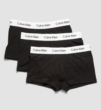 Calvin Klein pánské černé boxerky 3pack - M (001)