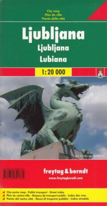 PL 53 Lublaň 1:20 000 / plán města