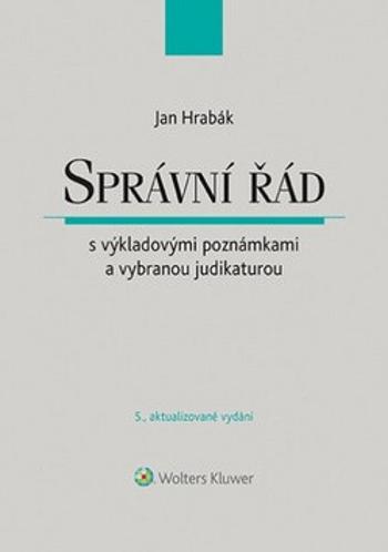 Správní řád - Jan Hrabák