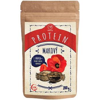 NATU Makový protein RAW 200 g (8596299009203)